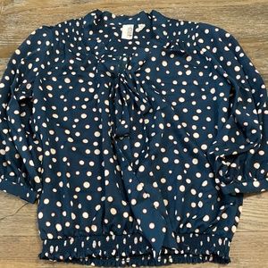 Polk a dot shirt